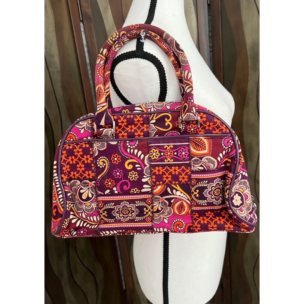 Vera Bradley "Safari Sunset" satchel